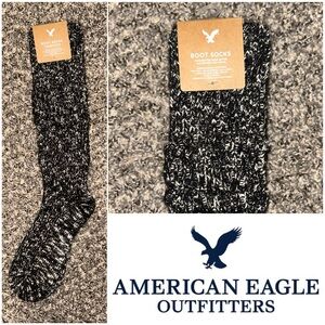 American Eagle Long Sparkly Knit Boot Socks-NWT